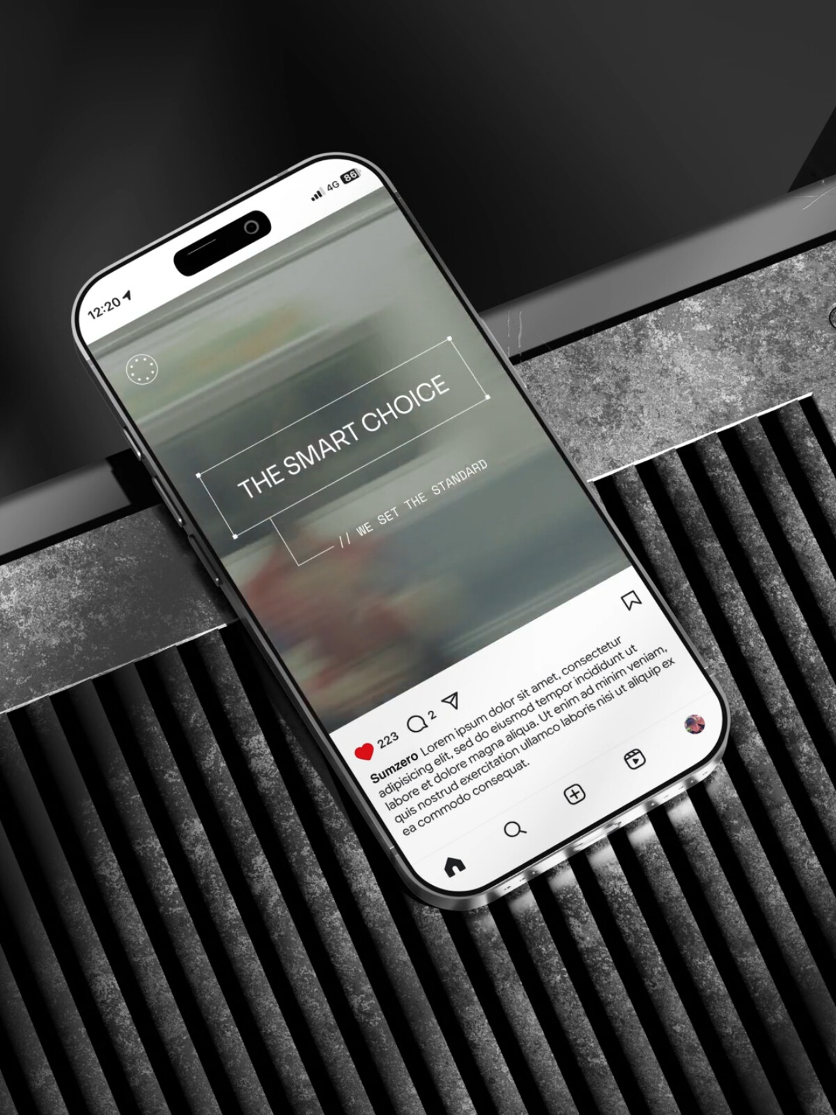 Mockup sumzero phone
